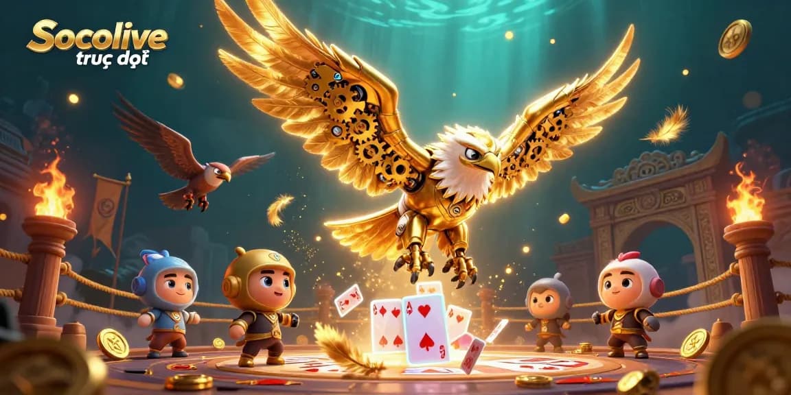 Experience thrilling gameplay with Socolive trực tiếp featuring dynamic 3D casino scenes.