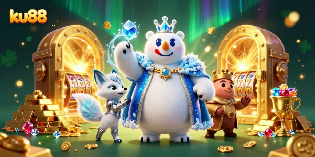Experience thrilling wins at ku88 with a 3D cartoon adventure featuring lucky treasure and magical creatures.