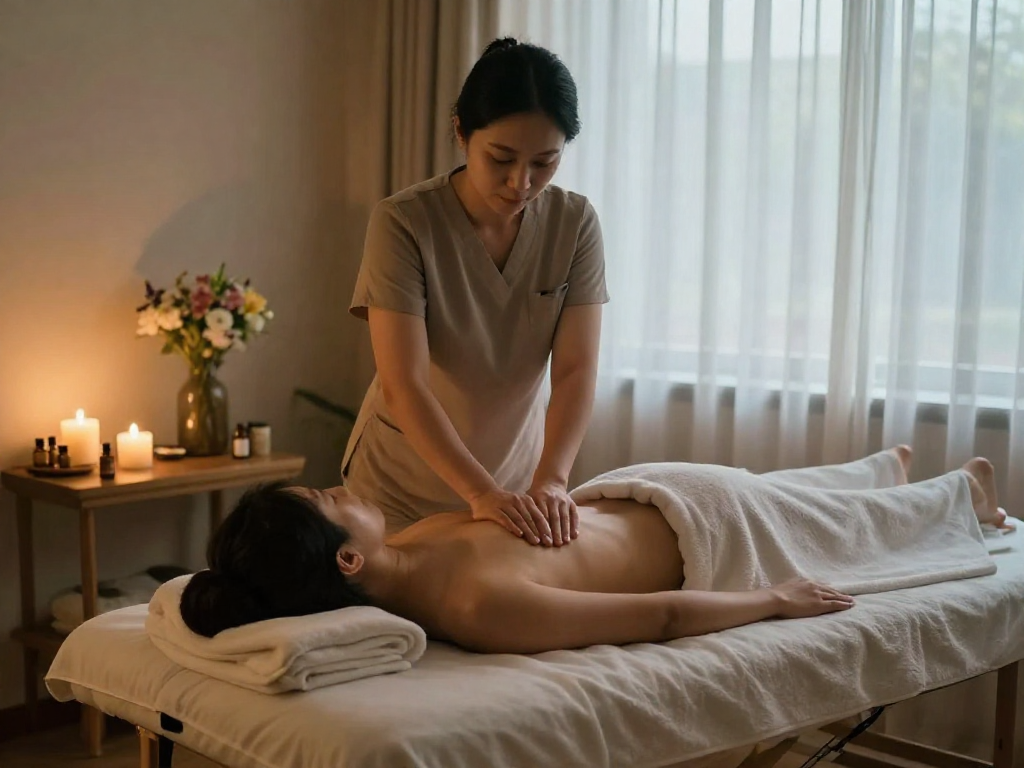 일산출장마사지 offering a serene at-home massage experience with professional therapist.